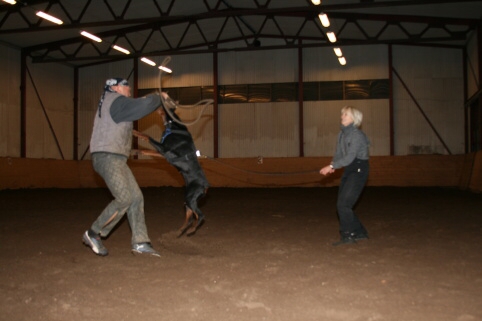 Training in Estonia 12/2006