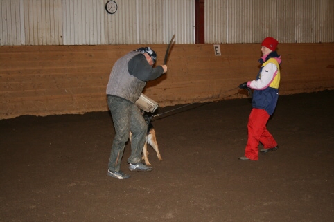 Training in Estonia 12/2006