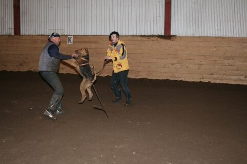 Training in Estonia 12/2006