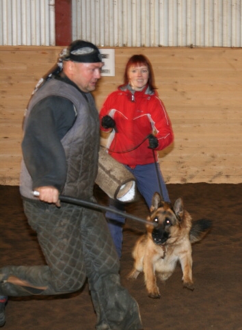 Training in Estonia 12/2006