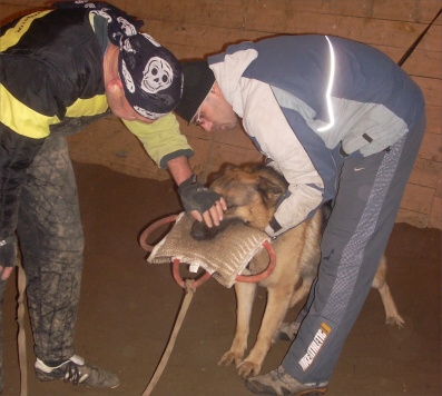 Training in Estonia 12/2007